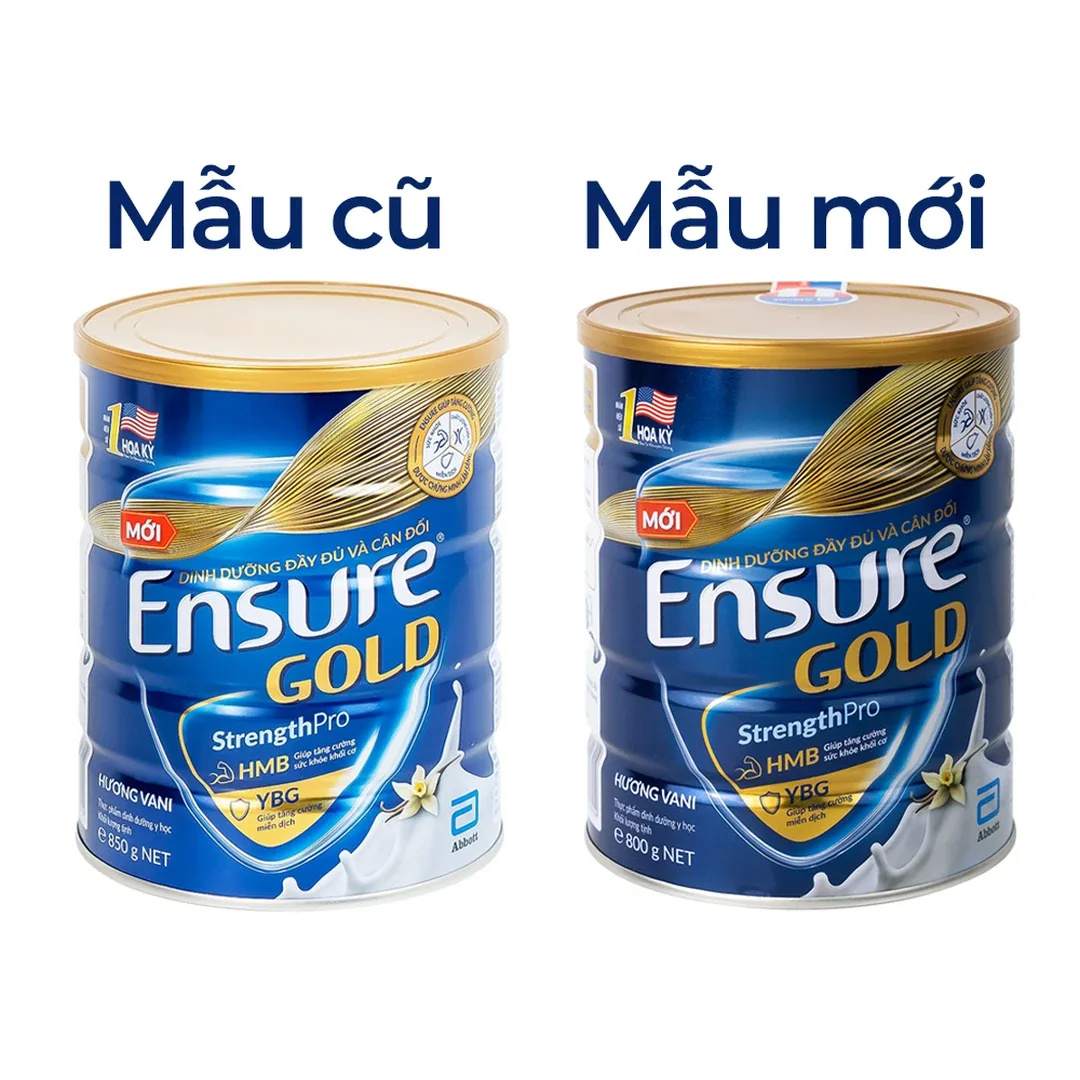 Sữa Ensure Gold Strength Pro HMB 800g — ảnh 2