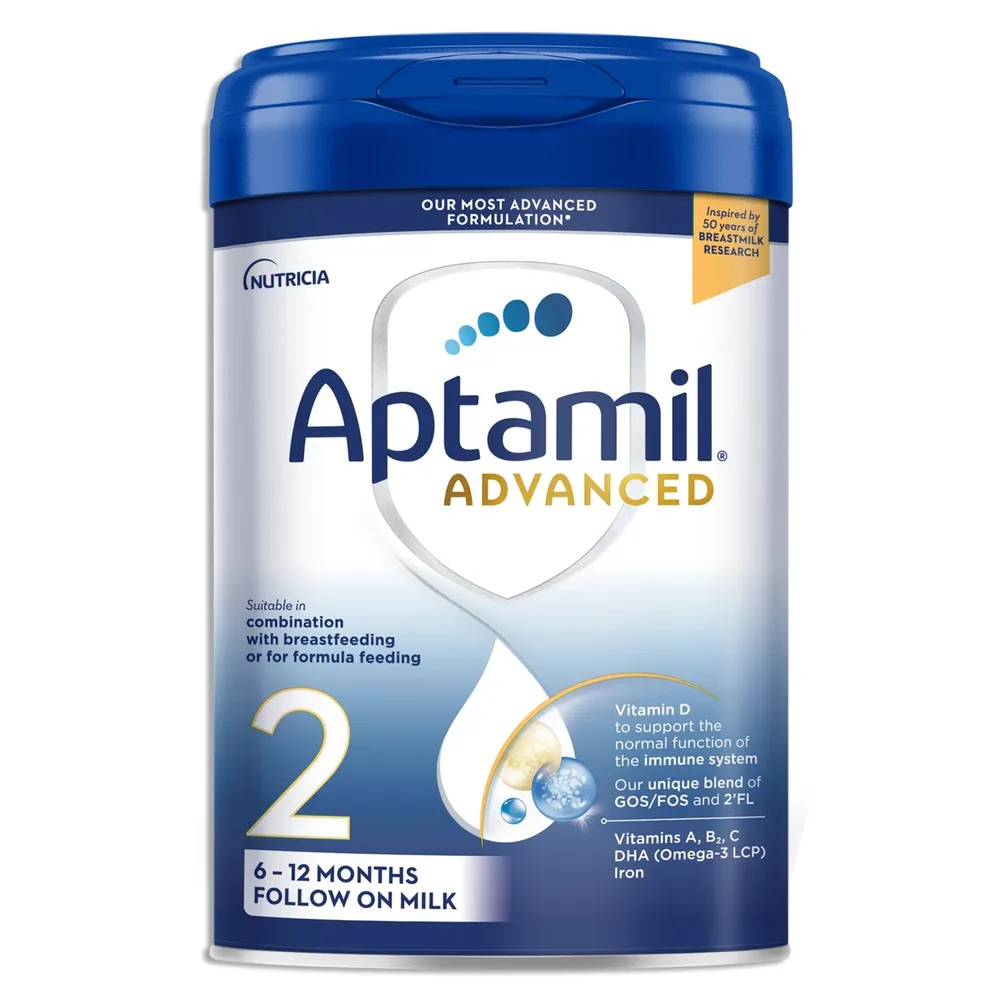 Sữa Aptamil Advanced Anh số 2 - 2 800g ( 6 - 12 tháng )