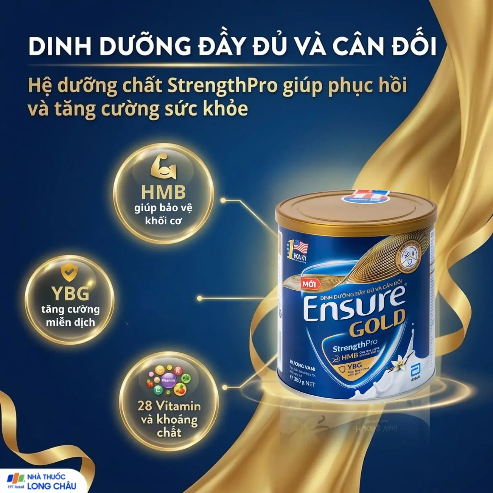Sữa Ensure Gold Strength Pro Singapore — ảnh 2