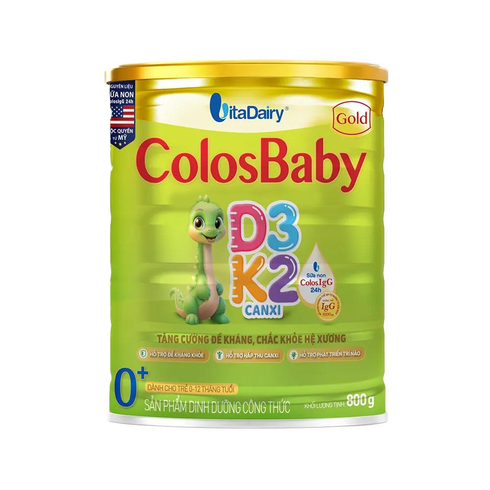 Sữa Colosbaby D3K2 Việt Nam 0+ — ảnh 2