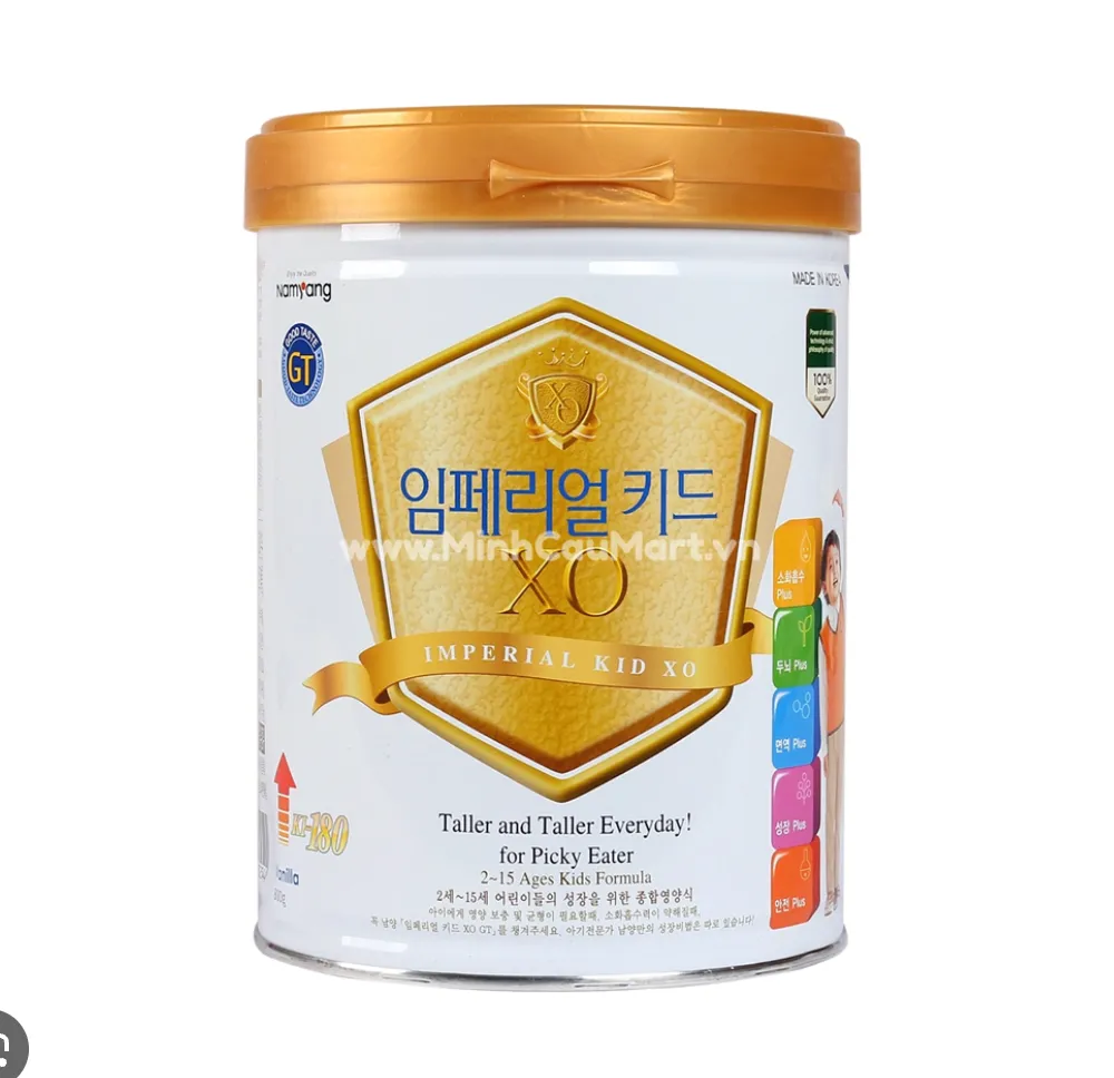 Sữa XO Imperial Kid Hàn Quốc - Sữa dinh dưỡng XO Hàn Quốc - Imperial Kid ( 2-15 tuổi )