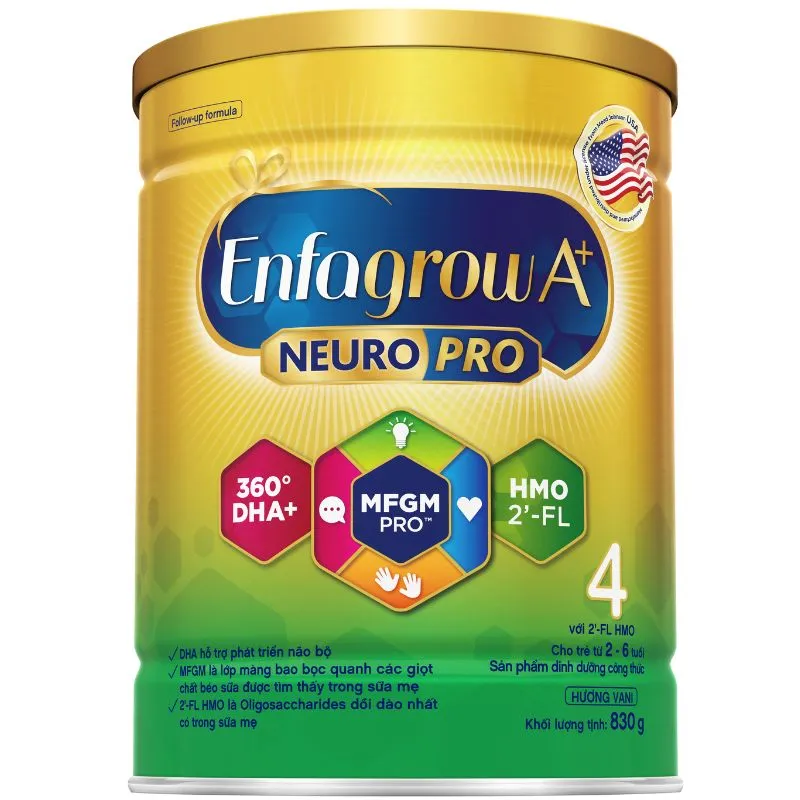 Sữa Enfagrow A+ NeuroPro Việt Nam số 4 — ảnh 1
