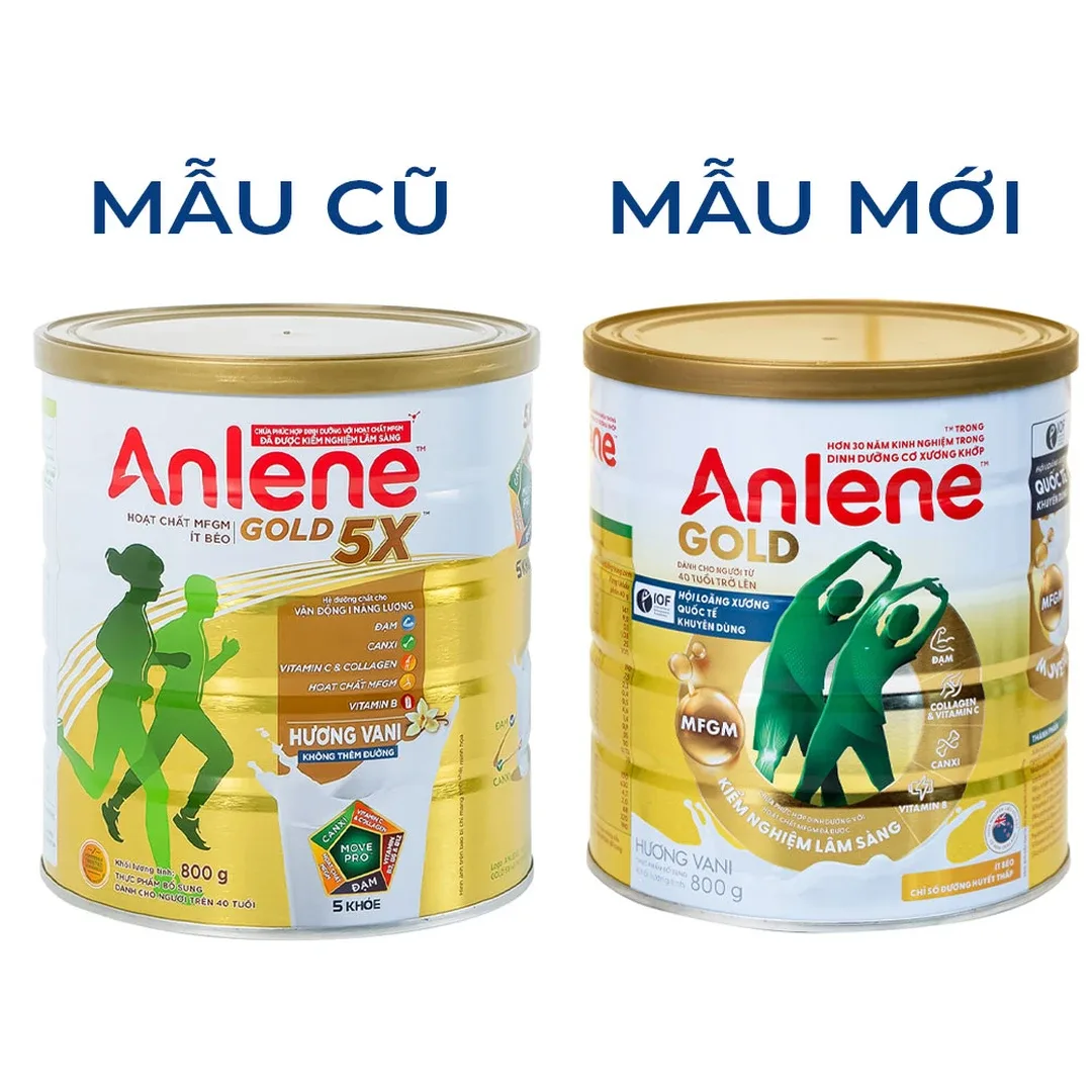 Sữa Anlene Gold 5x Malaysia — ảnh 2