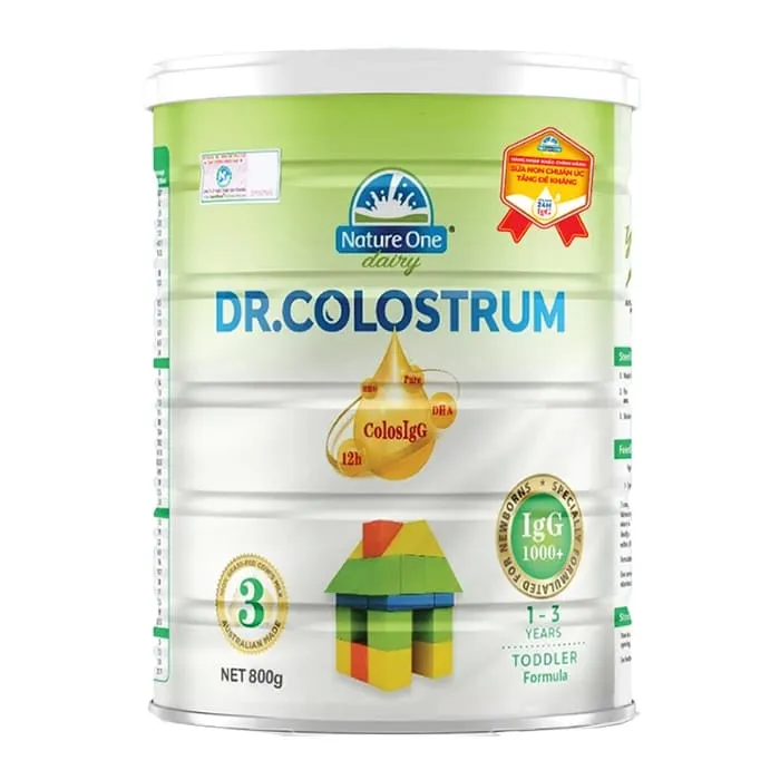 Sữa Dr.Colostrum Úc số 3 - 3 (toddler) 800g ( 1 - 3 tuổi )