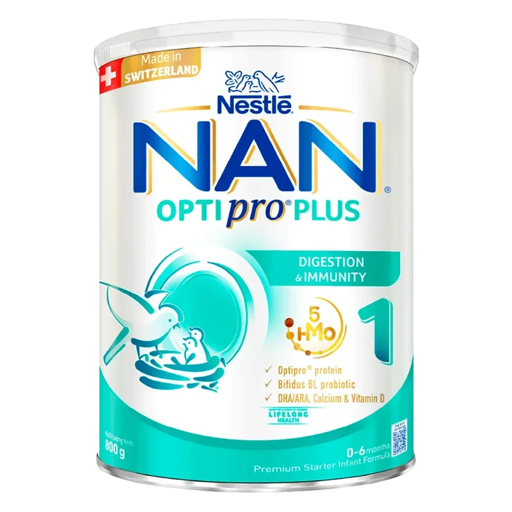 Sữa Nan Optipro Plus 5HMO Thụy Sĩ số 1 — ảnh 2