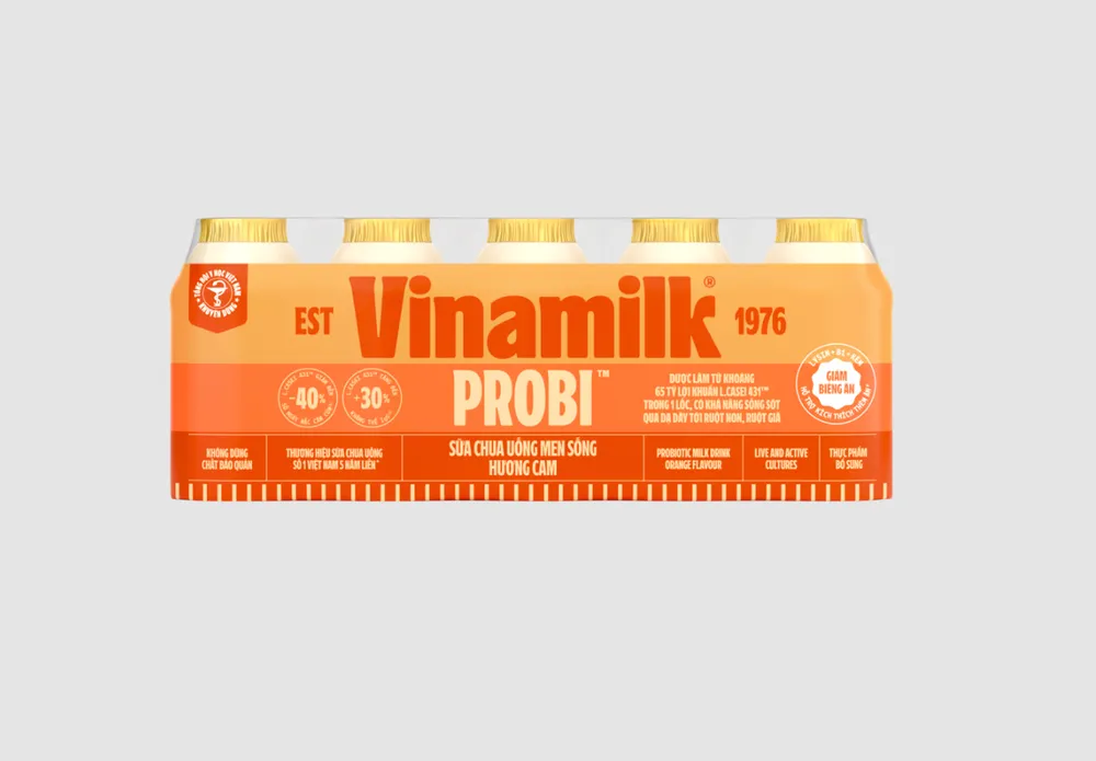 Sữa chua uống Probi Việt Nam - Cam 65ml ( Trên 1 tuổi )